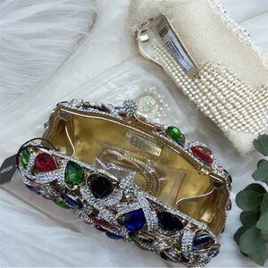 Mossimo Supply Co Red and Blue Clutches